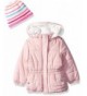 Pink Platinum Quilted Puffer Accessory