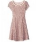 Speechless Girls Textured Embellished Dress