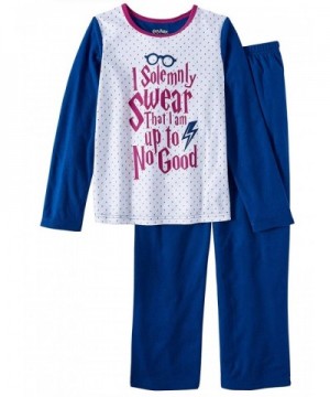 Girls Fleece Pajama Solemnly Sleeve