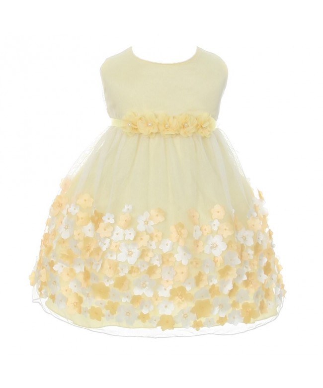 Kids Dream Taffeta Flowers Sleeveless