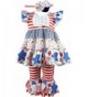 Angeline Boutique Independence Patriotic Ruffles