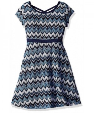 Youngland Girls Chevron Crochet Fashion