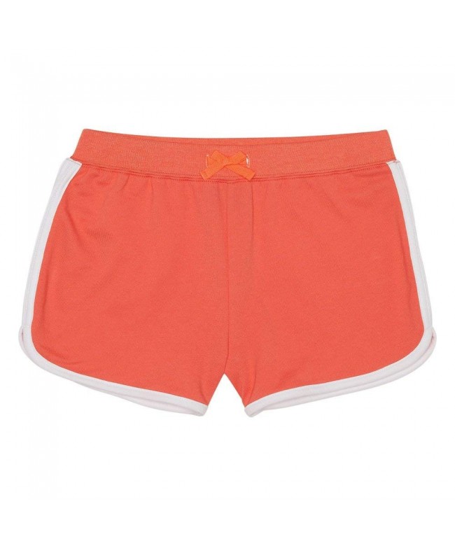 Girls' Toddler French Terry Short - Fiery Coral Heather 3T - C2184H07W88