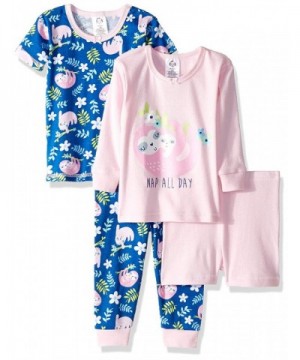 Gerber Girls 4 Piece Pajama Set