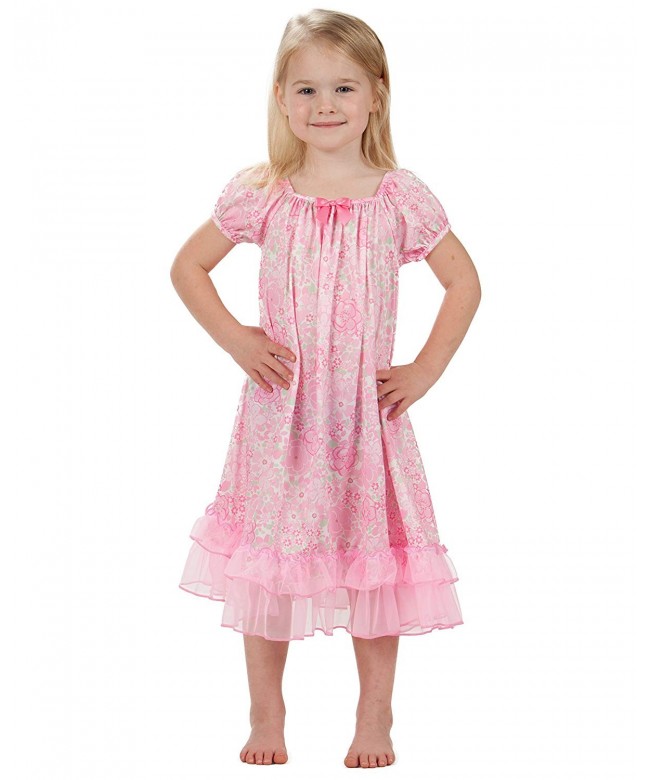 Laura Dare Blossoms Sleeve Nightgown