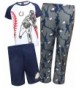 Quad Seven Boys 3 Piece Pajama