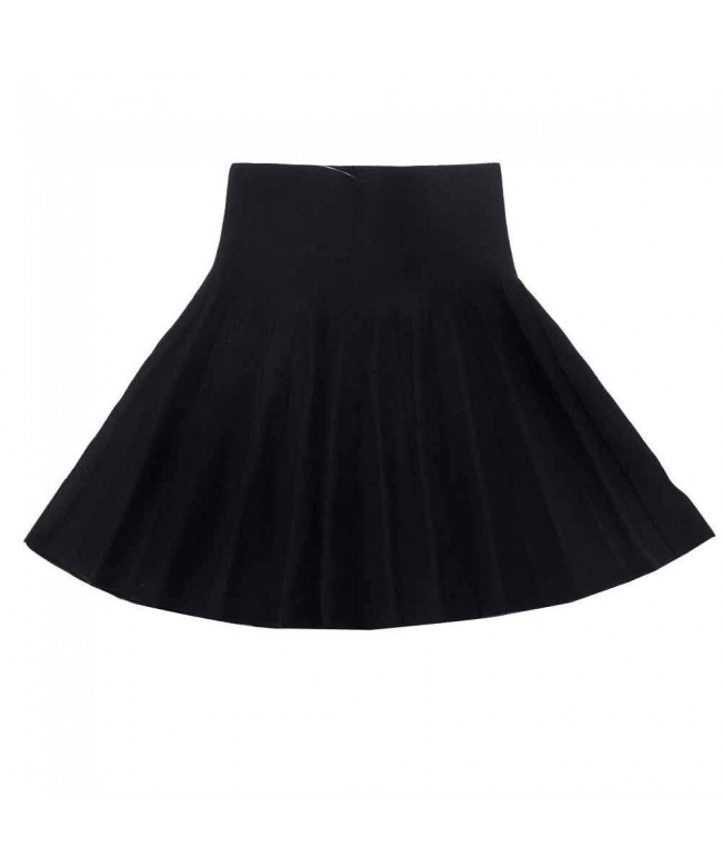 Gooket Little Knitted Flared Pleated