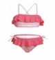 Aleumdr Little Girls Ruffle Bikini