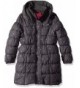 Pink Platinum Girls Foil Puffer