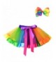 JiaDuo Girls Layered Rainbow Colorful