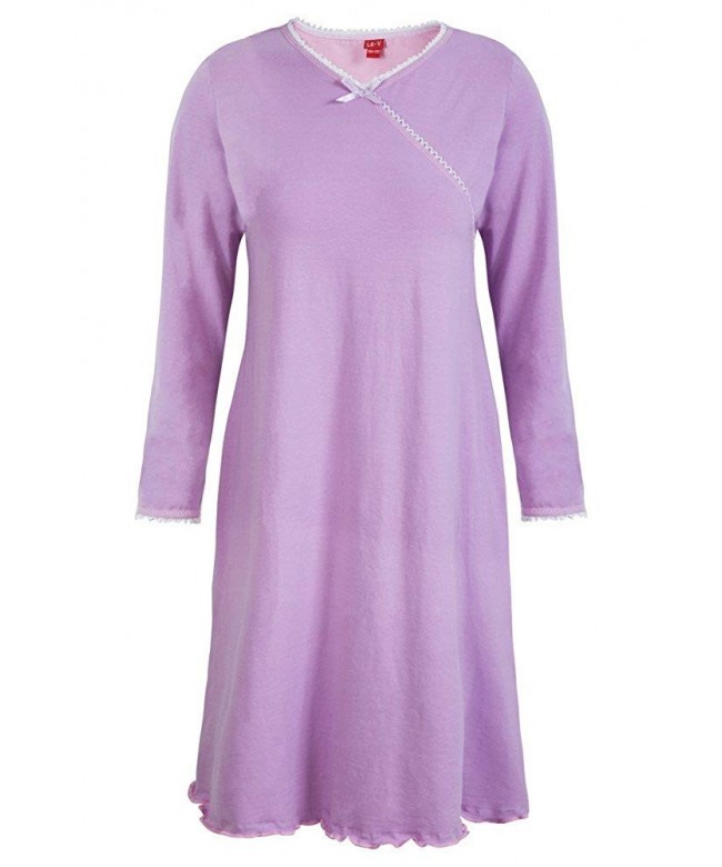 Girls Nightgown Purple Size 140 146