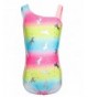 BELLOO Girls Swimsuits Shoulder Bathing