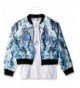 Beautees Girls Butterfly Bomber Jacket