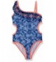 Jantzen Girls Denim Ruffle Swimsuit