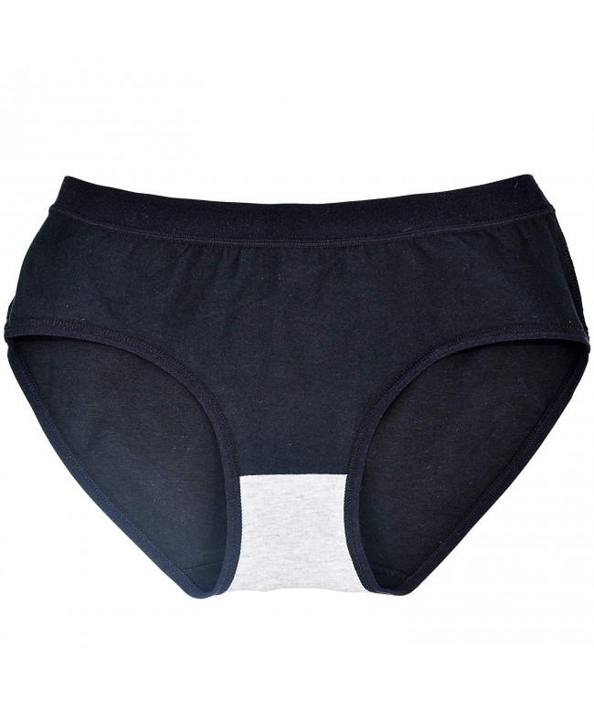 Big Girls Briefs Underwear Pack of 3 - Black - C318HEKTSA2