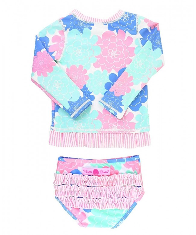 RuffleButts Little Girls 2 Piece Swimsuit