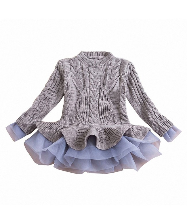 WEONEDREAM Girl Winter Sweater Dress