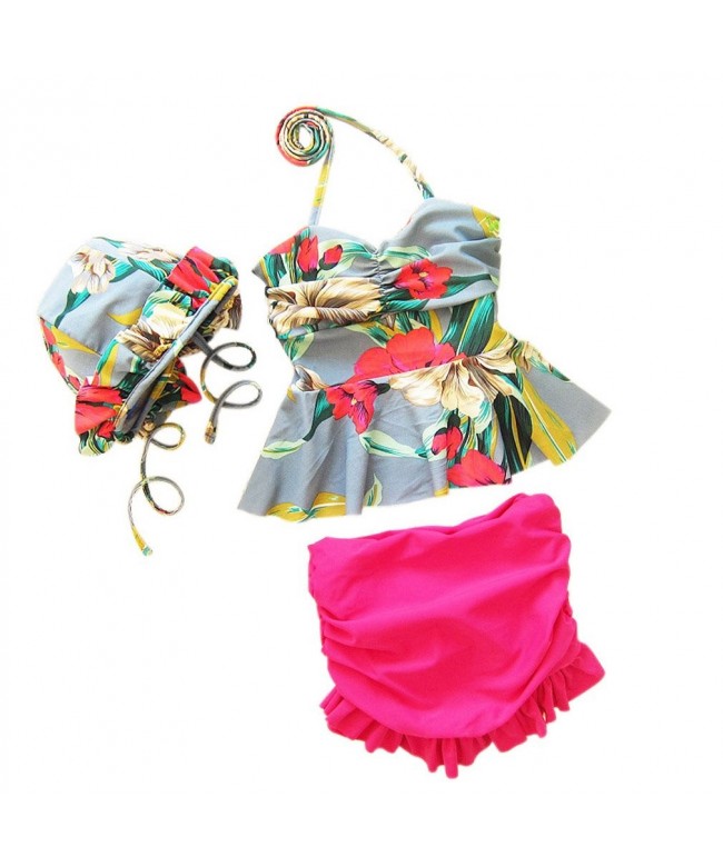 MingAo Flower Bikini Swimwear Swimsuit
