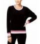 Hippie Rose Juniors Velour Sweatshirt