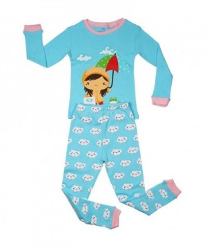 Elowel Girls Pajama Cotton Size2Y 8Y