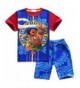 AOVCLKID Cartoon 2 Piece Shorts Sleepwear