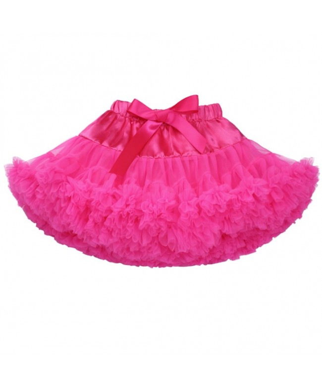 Meeyou Little Girls Solid Pettiskirt