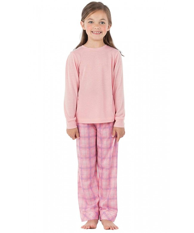 PajamaGram Big Girls Pajamas Plaid