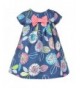 HILEELANG Little Cotton Sundress Printed