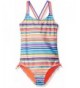 Angel Beach Bright Stripe Swimsuit