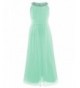 Freebily Chiffon Sleeveless Dresses Pageant