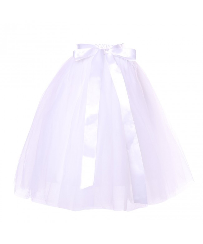 Cilucu Skirts Toddler Fluffy 5 Layer