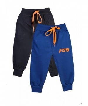 Fingers Girls Toddlers Cotton Joggers Pack