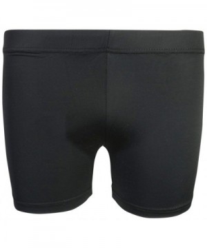 Girl's Active Playground School Uniform Dance Shorts (4 Pack) - Black ...