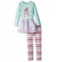 Youngland Girls Dress Nordic Legging