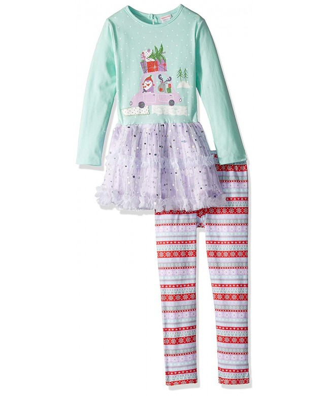 Youngland Girls Dress Nordic Legging