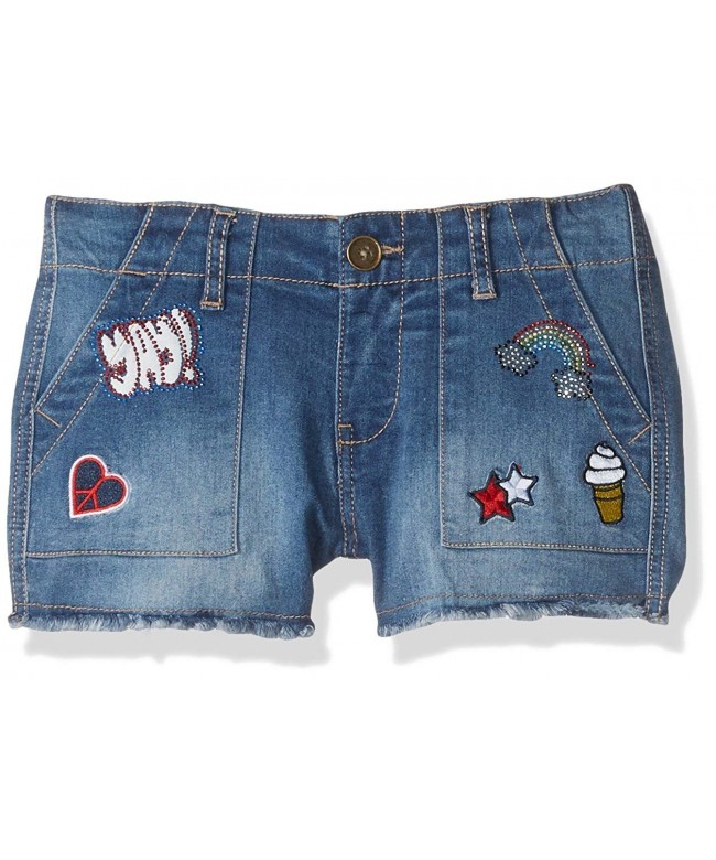 Girls' Big Patsy Shorts - Antique Indigo - CM12ODRUEYG