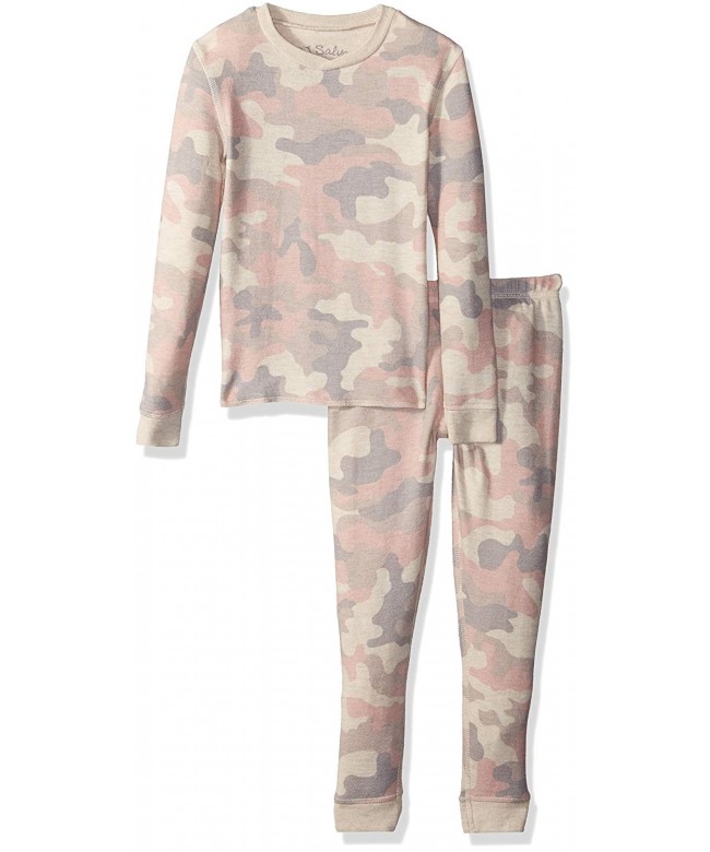 PJ Salvage Kids Jammies Peachy