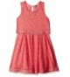 Beautees Girls Lace Skater Dress