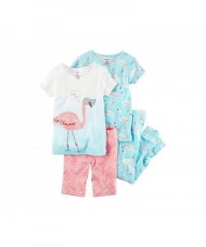 Carters Girls Flamingo Pajamas Set