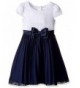 Emily West Textured Chiffon Accordion