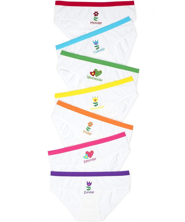 7 Pack Underwear Value Pack Tagless Rainbow