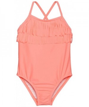 Carters Girls Fringed Piece Swimsuit