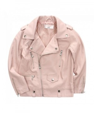 LJYH Toddle Girls Leather Jacket