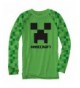 Minecraft Creeper Raglan Sleeve Shirt