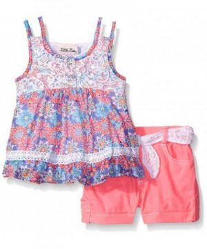 Little Lass Girls Lace Short