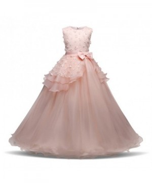 Colorfog Embroidery Princess Wedding Pageant