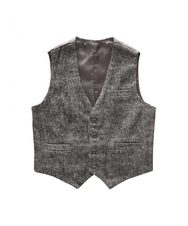 Coodebear Design Waistcoat Pockets Buttons