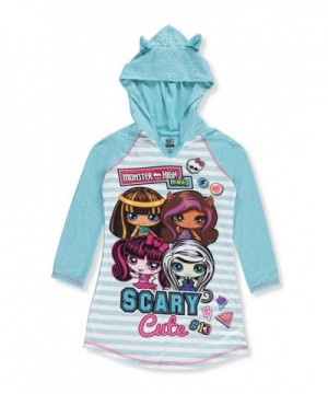 Monster Hooded Nightgown Pajamas Little