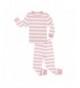 Mombebe Girls Striped Pajamas Sleepwear