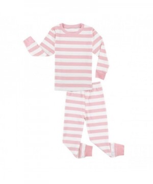 Mombebe Girls Striped Pajamas Sleepwear